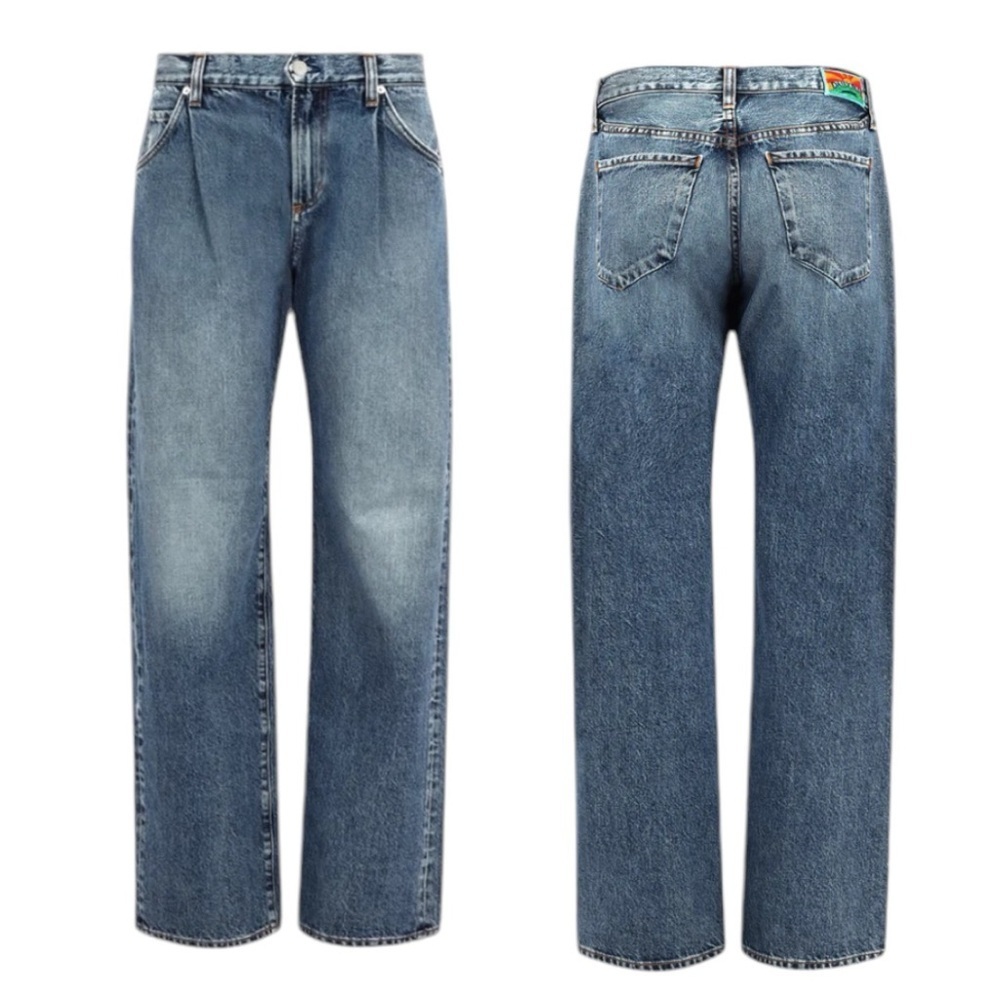 Daily Blue Denim Love Jeans in Storm Wash Japanese Rigid Size‎ 30 NEW $355